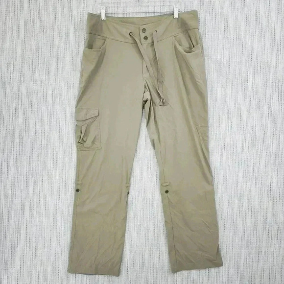 Columbia Omni Shield Outdoor Cargo Pants Women's 16 Army Green - Picture 1 of 9